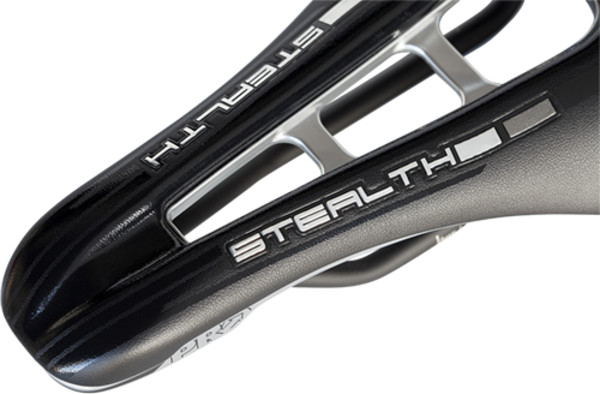 PRO Stealth LTD Carbon Bike Saddle 142mm 7x 7mm INOX Rail BLACK Mountain Gravel