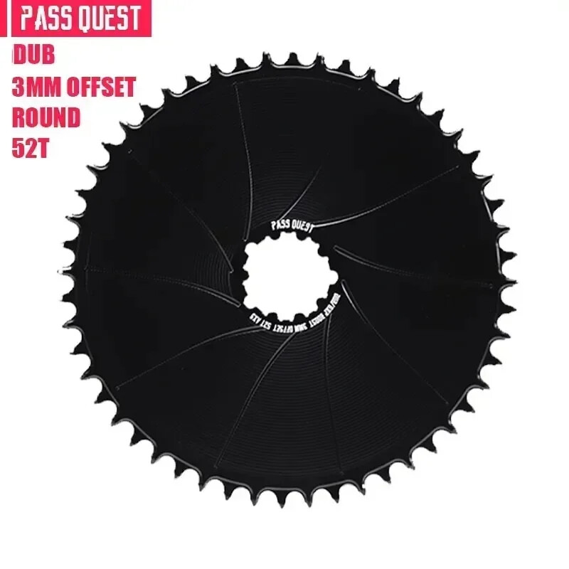 3mm Offest Direct Mount Chainring for 12 Speed Norrow Wide Teeth Chainwheel