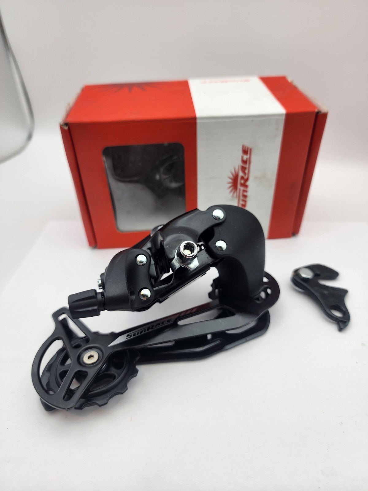 NEW! REAR DERAILLEUR 7/8 SPEED RDM41-SGS DIRECT BLACK SUN RACE sunrace