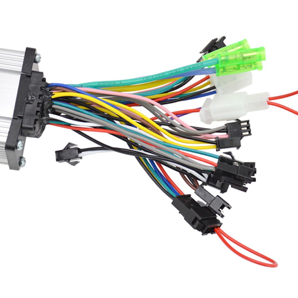 DC 24V/36V/48V 250W/350W Electric E-bike Dual Drive Brushless Motor Controller
