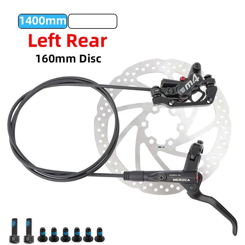 Hydraulic Brake Bicycle Brake Caliper Rotor 160mm Bike Disc Caliper 800mm/1400mm