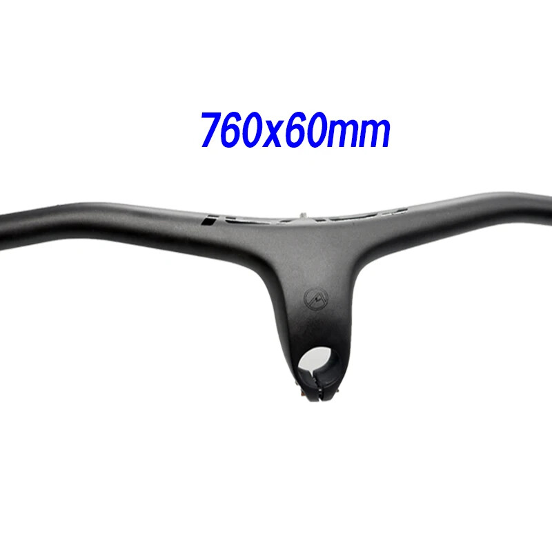 XC MTB Carbon Fiber Integrated Handlebar 660-780mm 28.6mm Bicycle Riser Bar Part