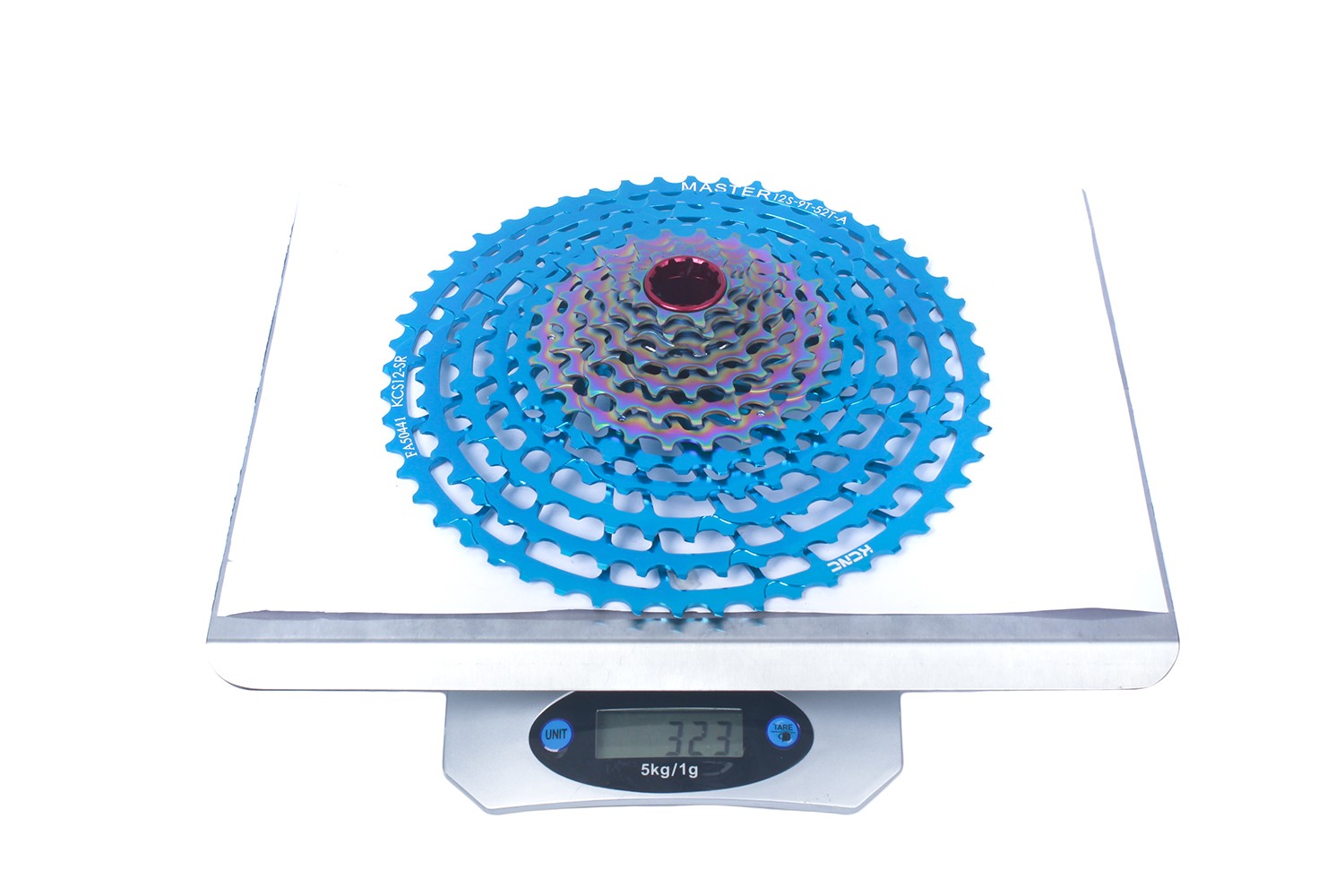 KCNC 12s Cassette 9-52T Blue Rainbow Lightweight Bike for SRAM Eagle XX1 GX XD