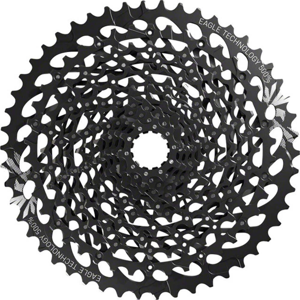 SRAM GX Eagle XG-1275 Cassette – 12 Speed, 10-50t, Black, For XD Driver Body