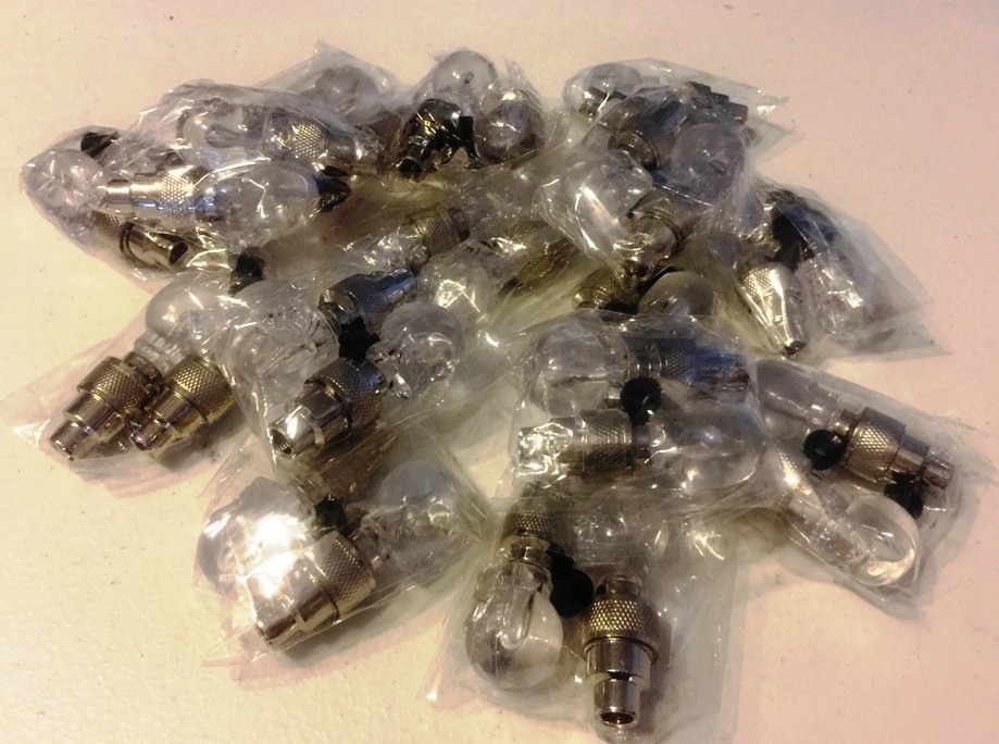 Bulk Lot SKULL LED VALVE BIKE LIGHTS NIGHT cycling bicycle flash tire safety