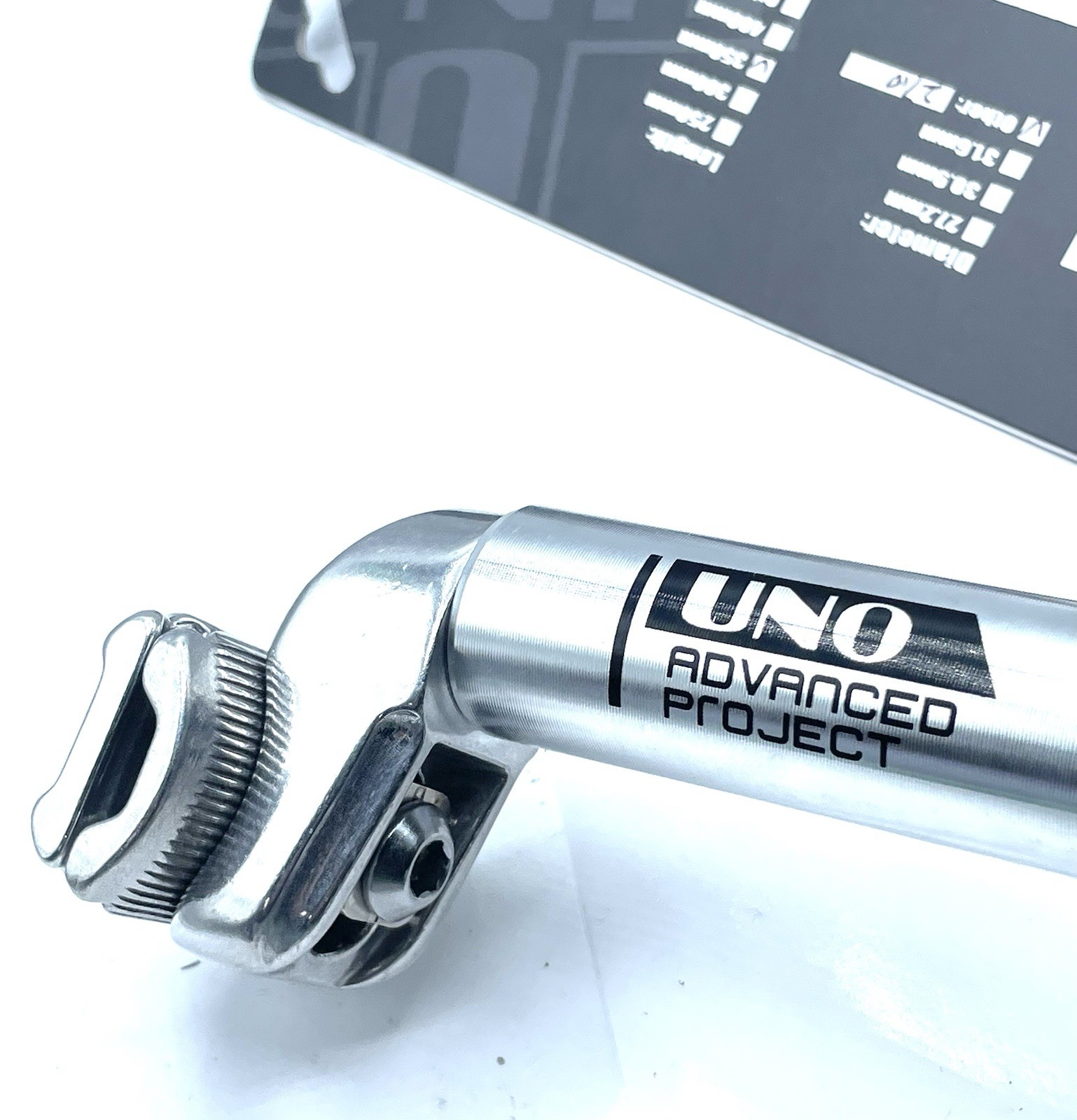 Kalloy Uno Advanced Project Seatpost 27.0 x 350 mm Silver Road Bike / MTB
