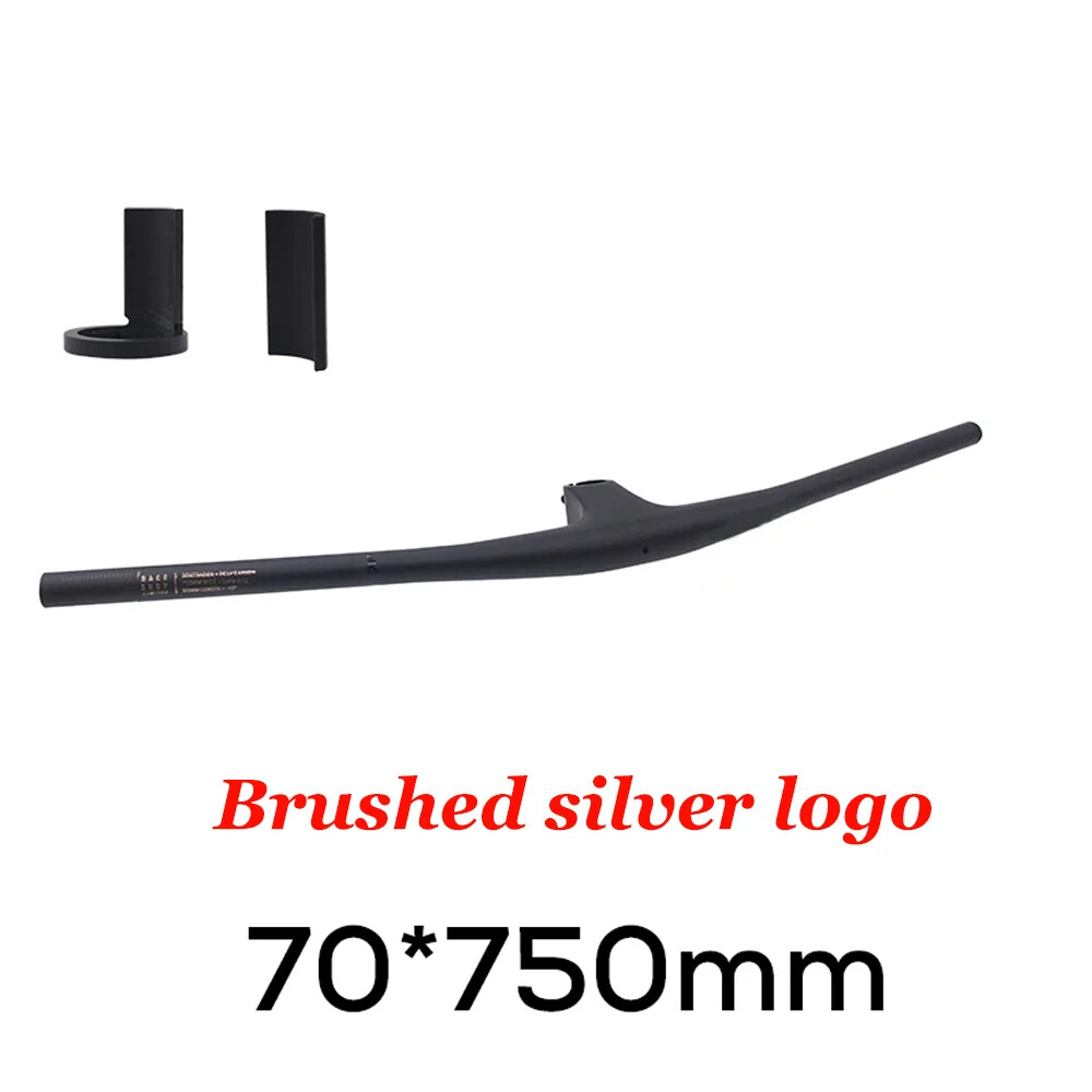 MTB Bicycle Full Carbon Integrated Handlebar and Stem 70/80/90*750mm 13 ° Degree