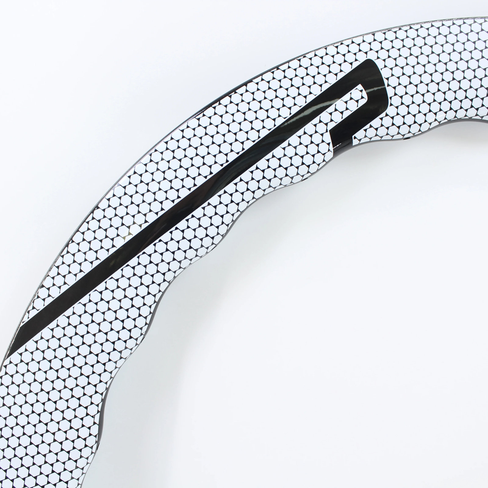 700C Full Carbon Fibre Road Bike Rim Clincher Tubeless 25mm Width 65mm Depth