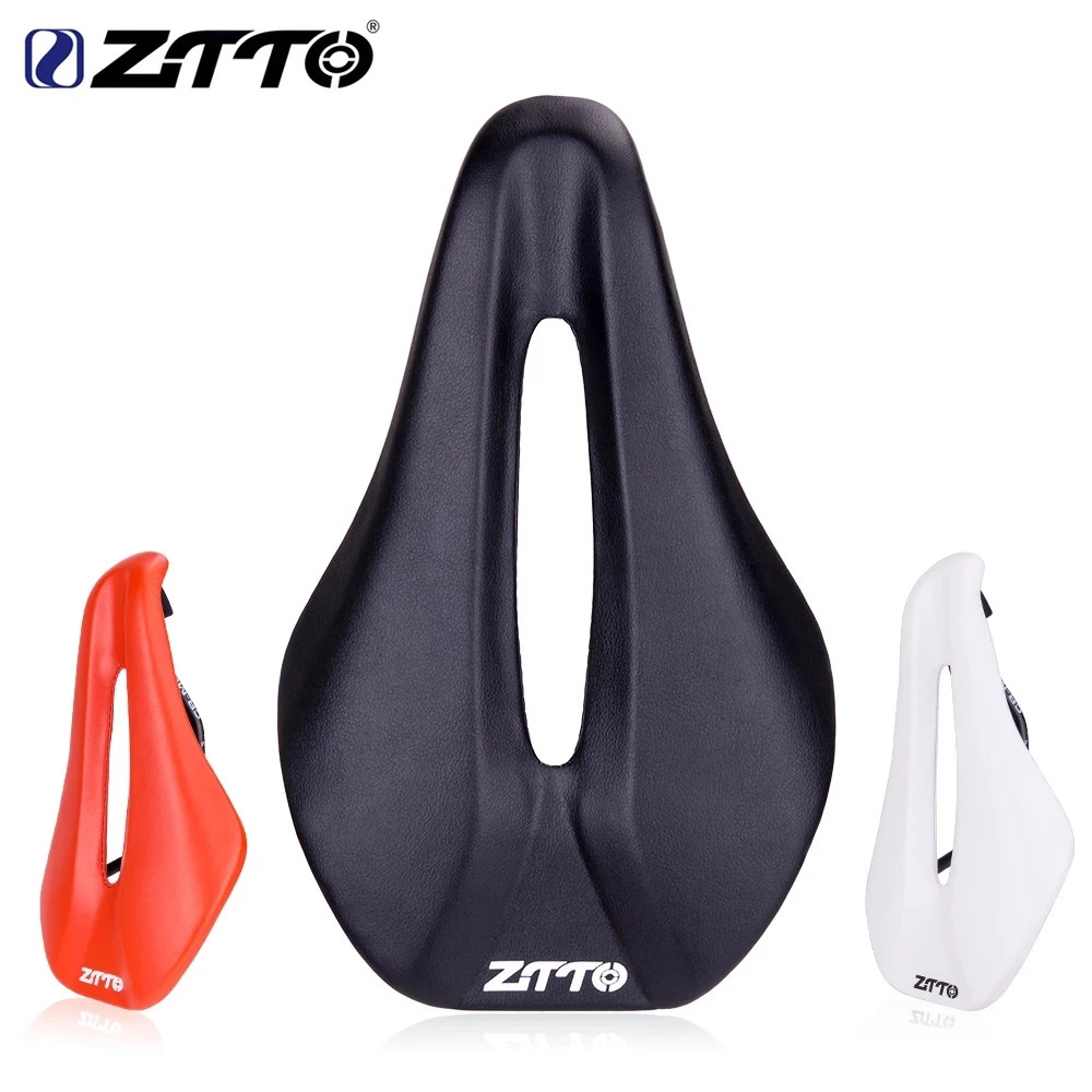 ZTTO Road Bike Saddle Short Nose Ergonomic 146mm Wide Comfort Seat Ultralight