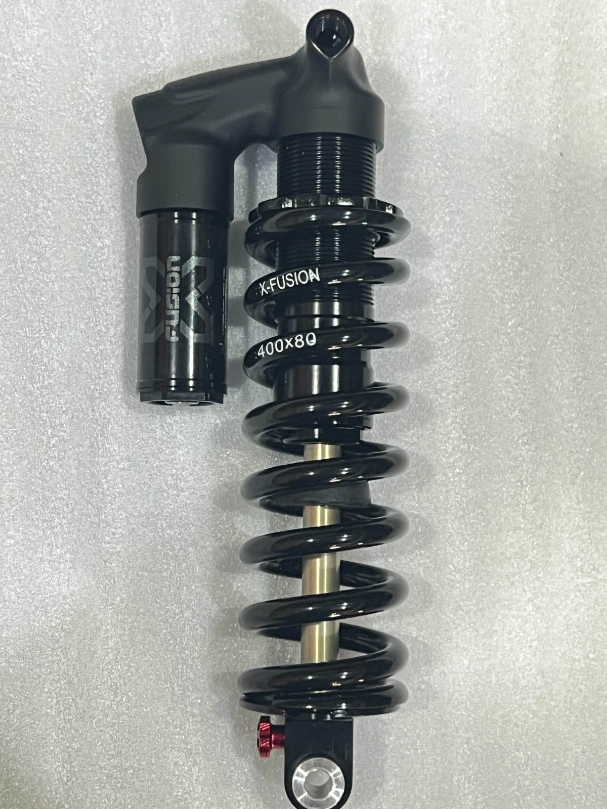 X-FUSION Vector R S400X80 Rear Shock (225 mm x 75mm) MTB Coil Trunnion GT Fury