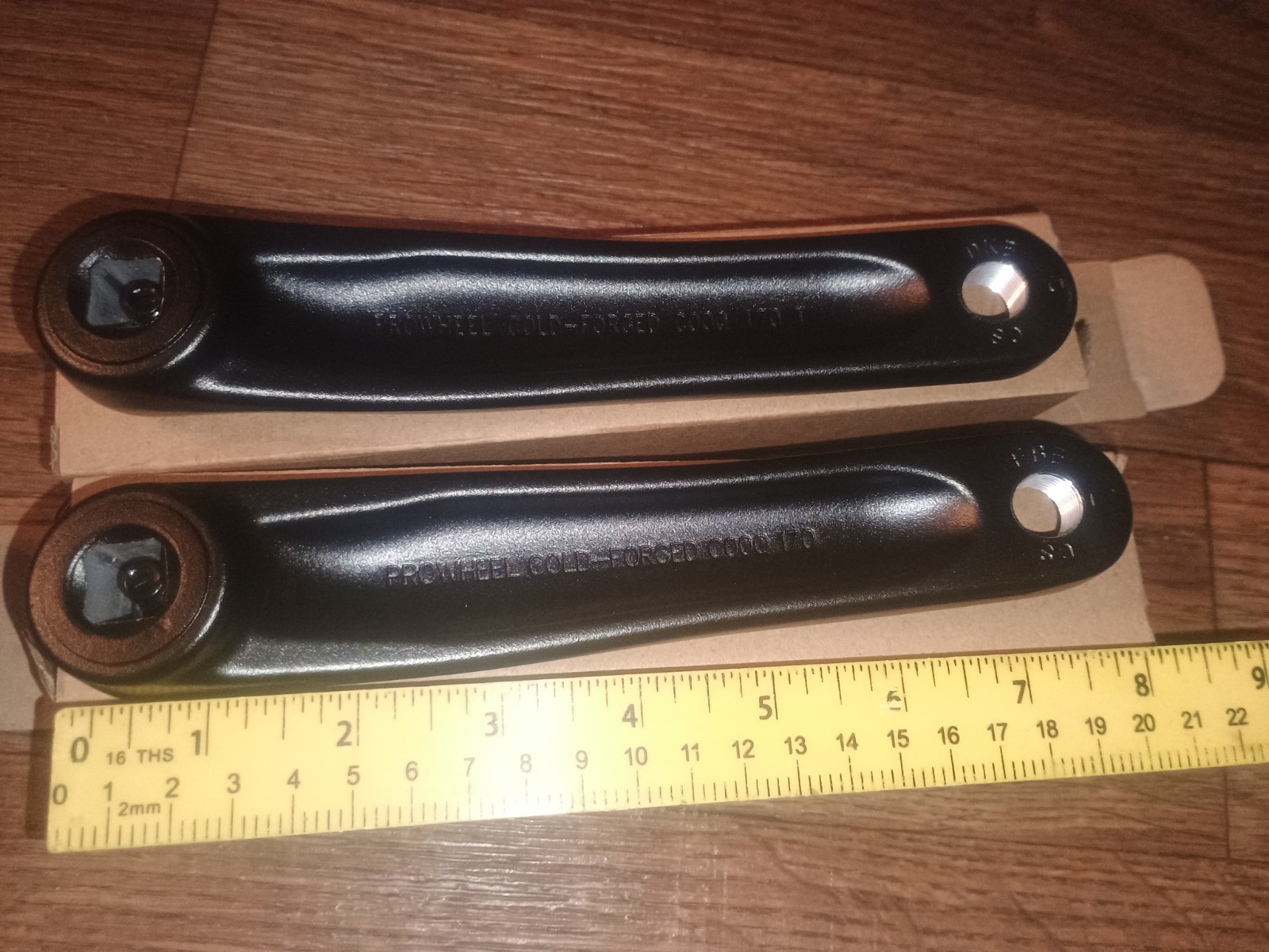 Prowheel One Pair Bike Crank Arm Available in Square Hole, 170mm