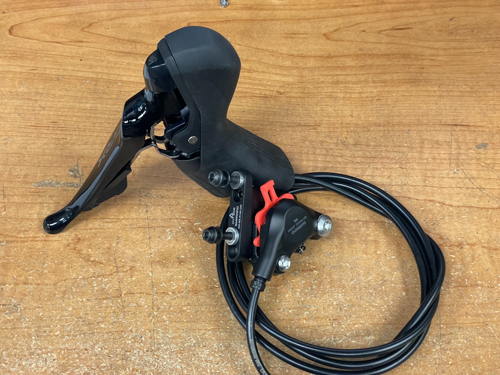 Shimano ST-RX400-R/BR_RX400 10 Spd Shift/Brake Lever & Hydraulic Disc Brake Set