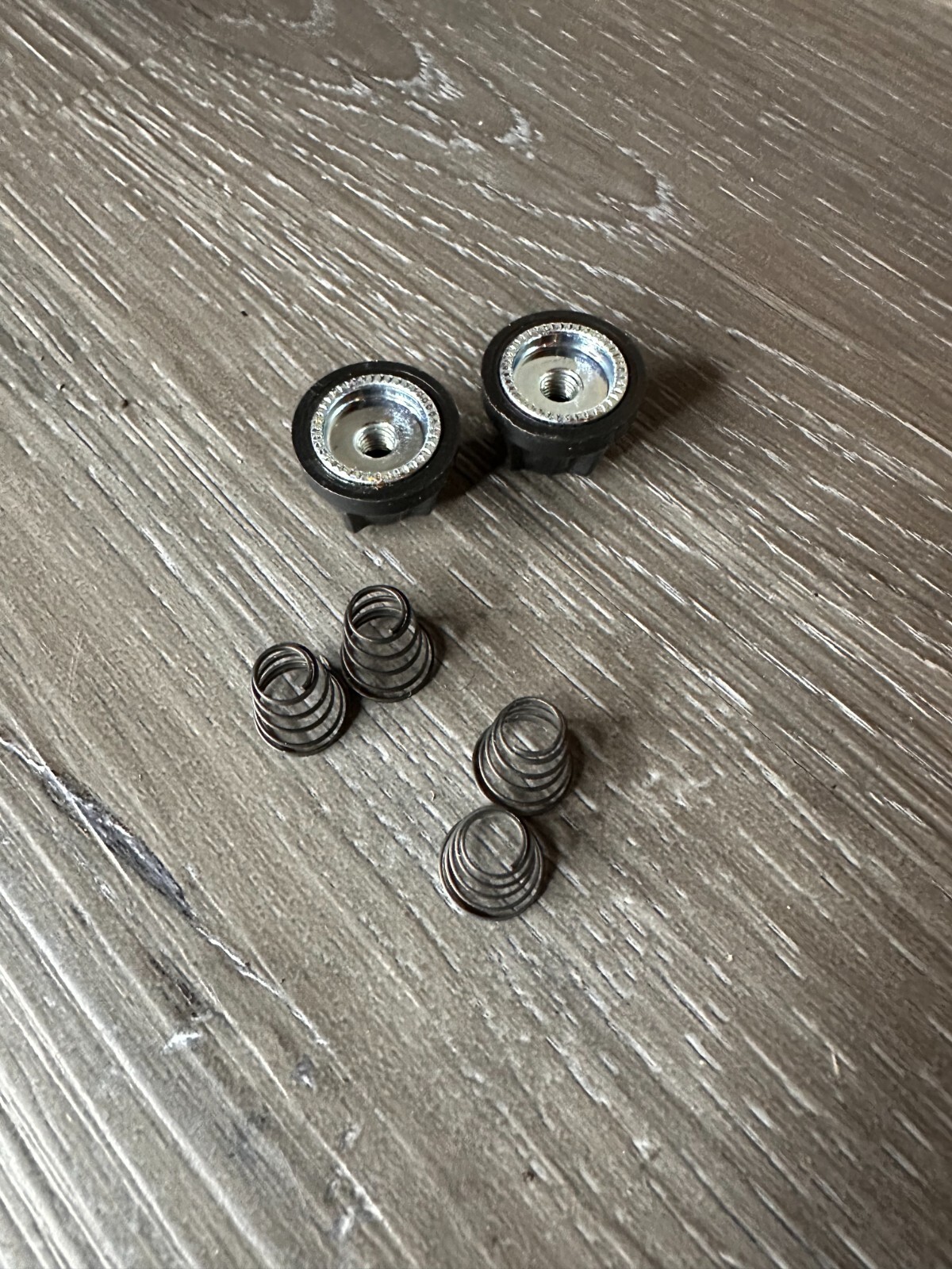 OEM Bicycle Quick Release Skewer Nuts and Springs Set Diamondback Raleigh