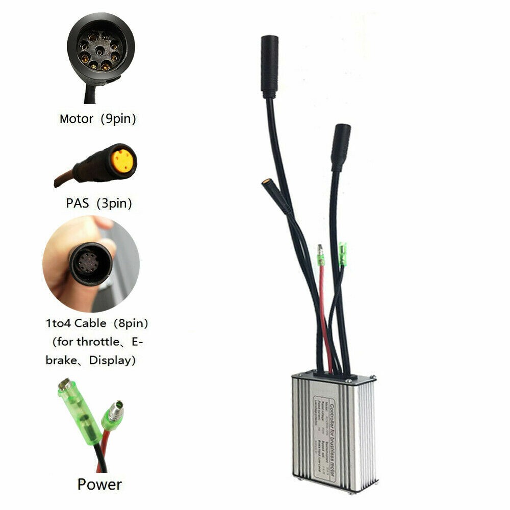 E-bike Electric Bicycle KT-15A Controller 36V/48V For 250W 350W Brushless Motor