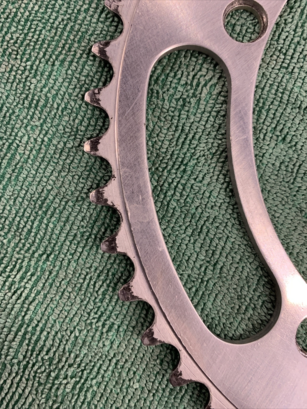 CAMPAGNOLO RECORD CHAIN RING 52 TEETH 144 BCD 6, 7 OR 8 SPEED