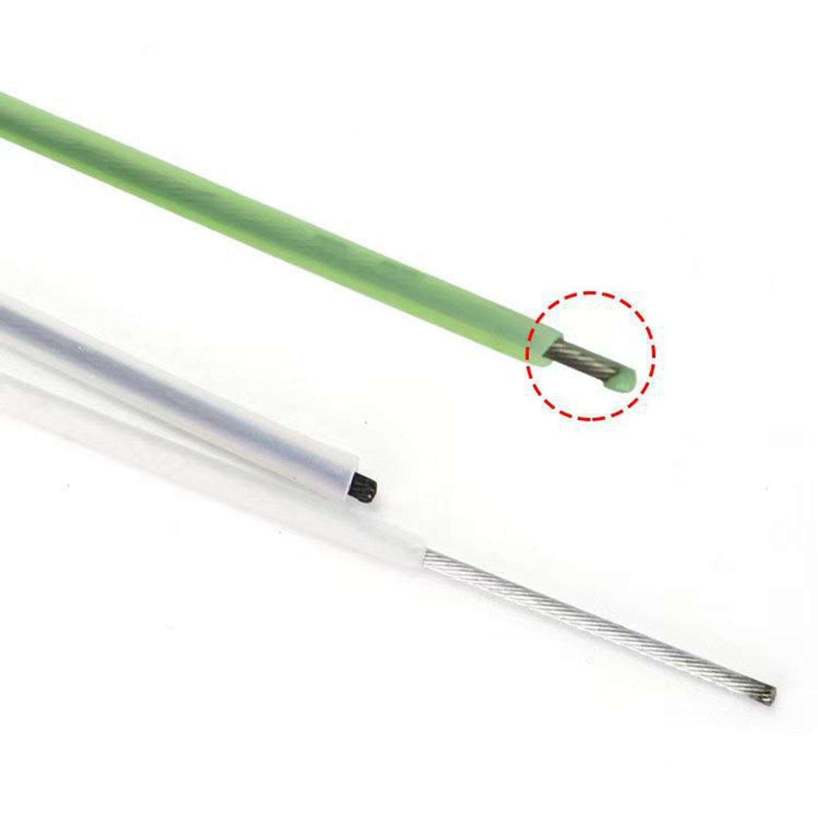 Bicycle Cable Housing Liner 2.2×2.9mm Oil Filled Sleeve PE Material Accessory