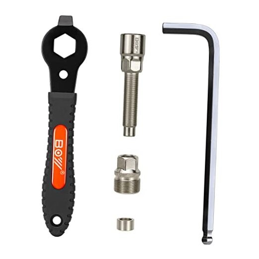 Set of Square Taper Crank Puller Removal Tools for Bicycles