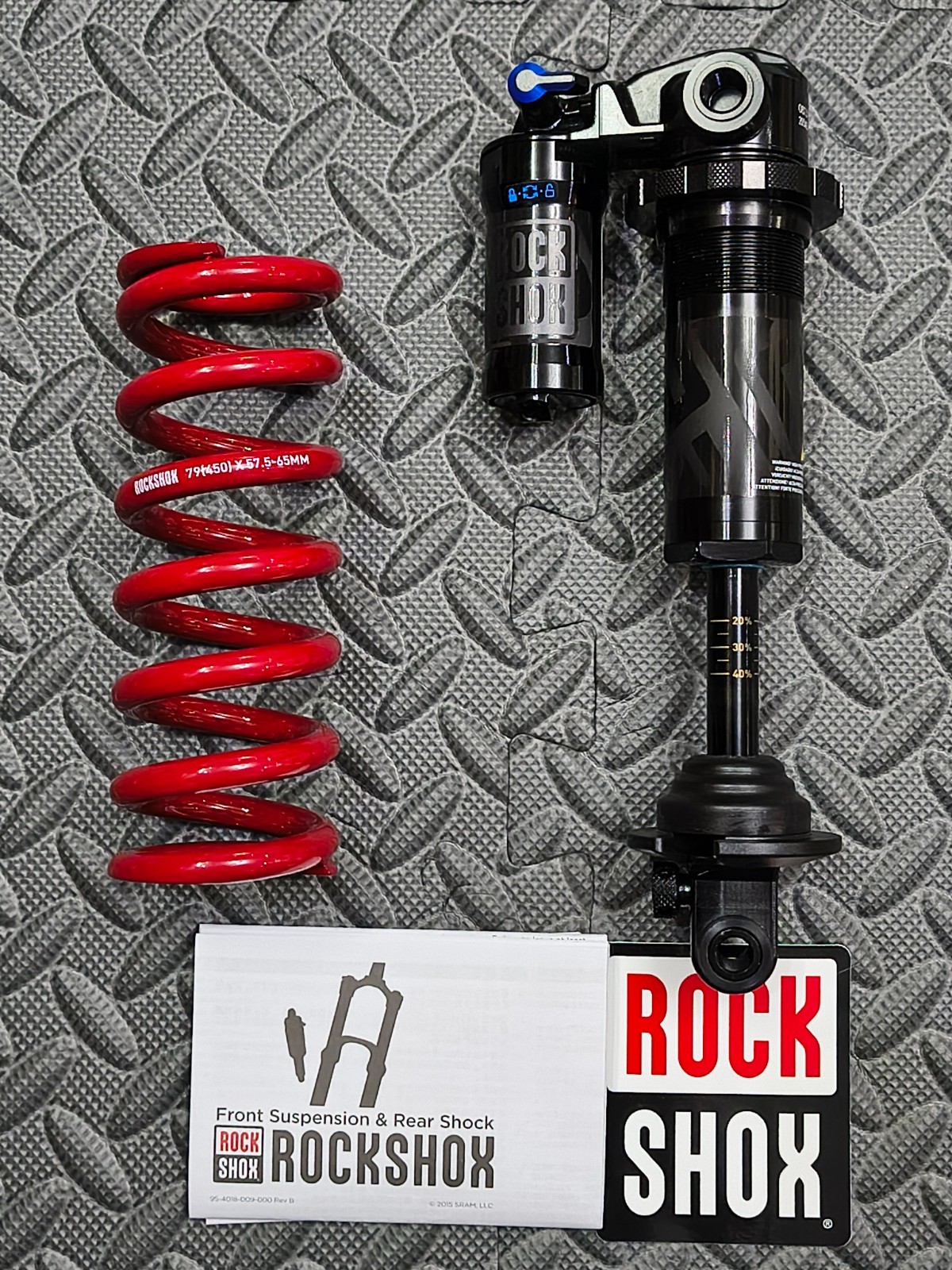 Rockshox Super Deluxe Coil Rear Shock 205x65mm Trunnion Select+