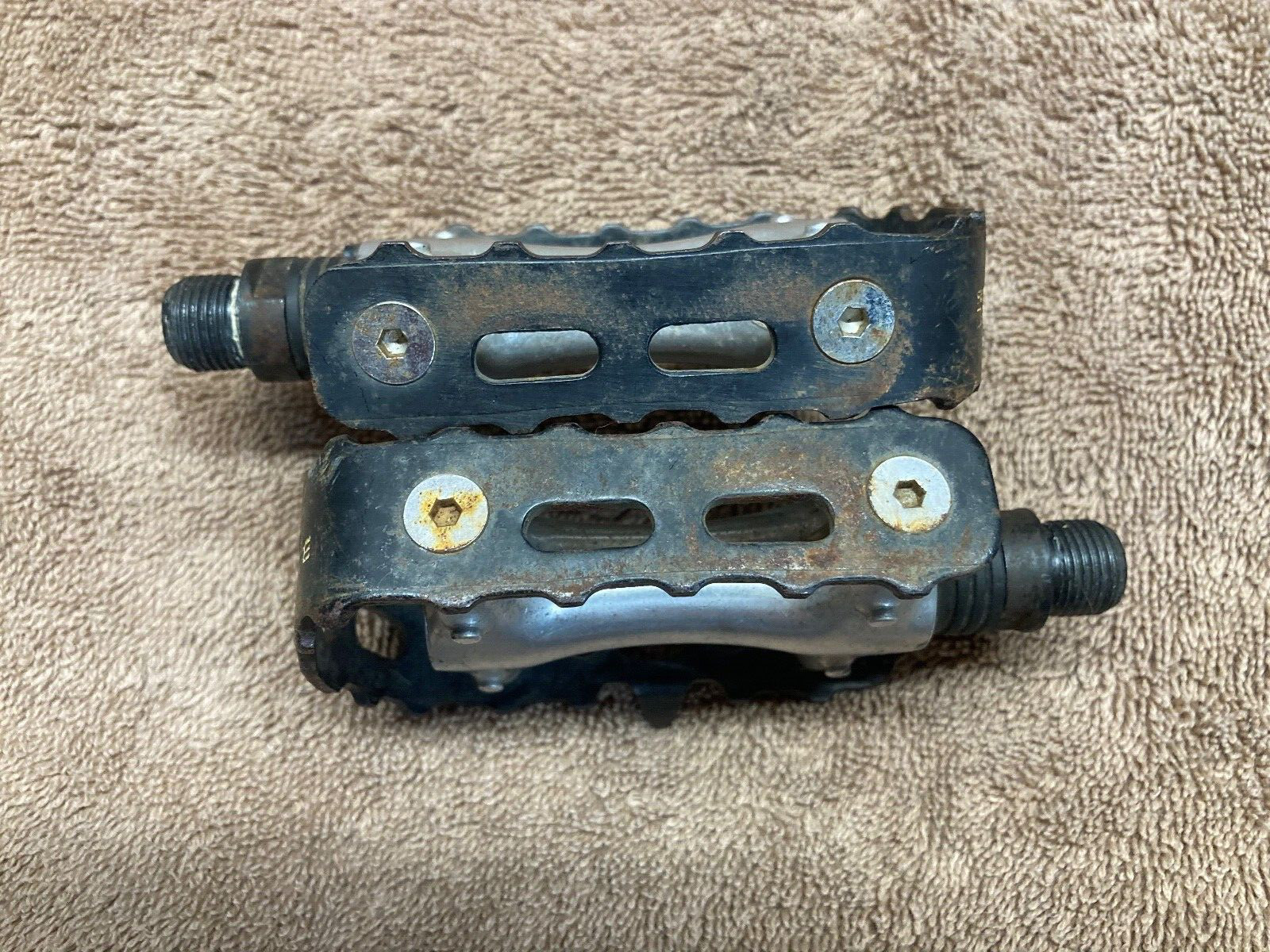 Shimano Deore Pedals Left and Right Vintage