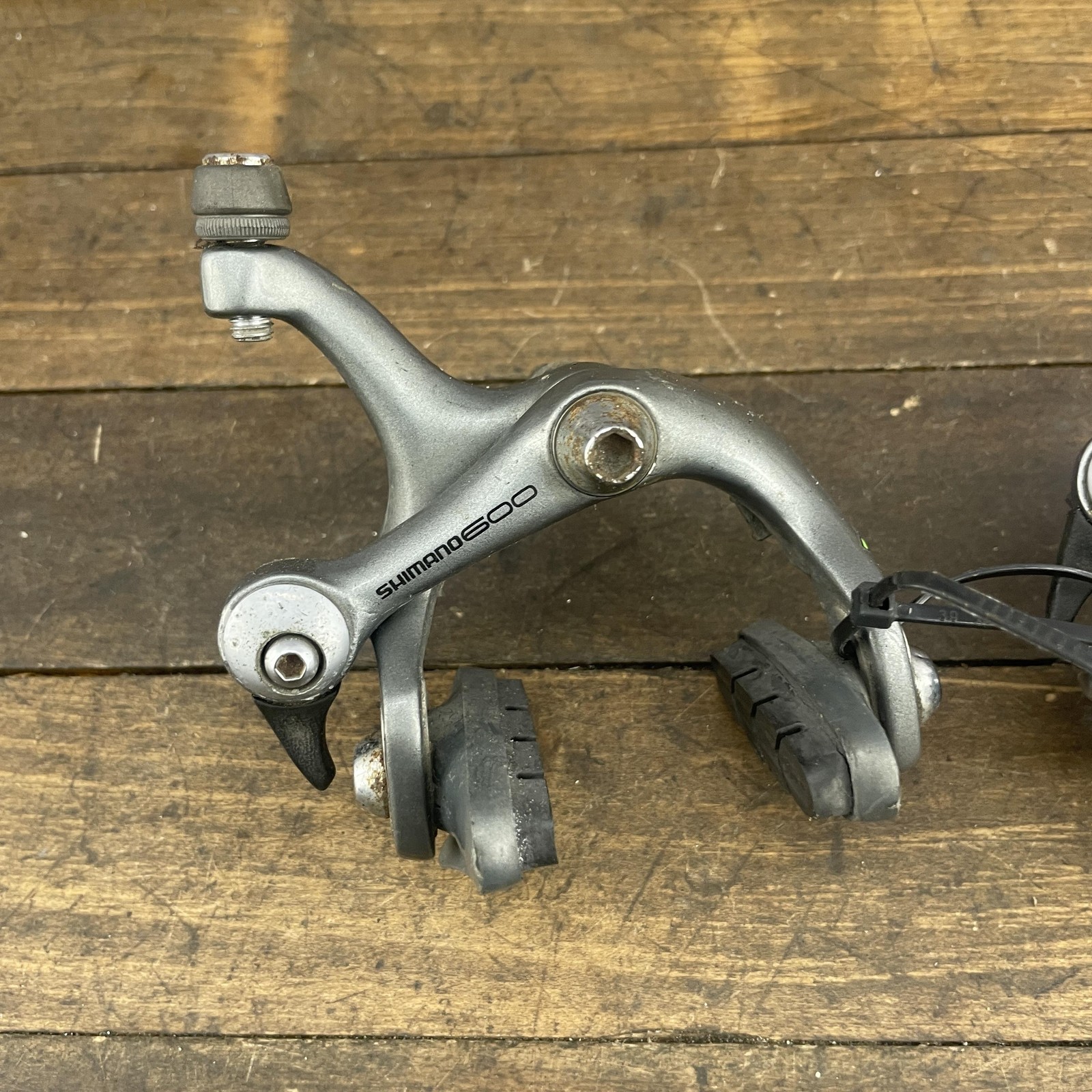 Vintage Shimano 600 BR-6400 Brake Calipers Pair Road Bike Japan SLR 49 VIA 90s