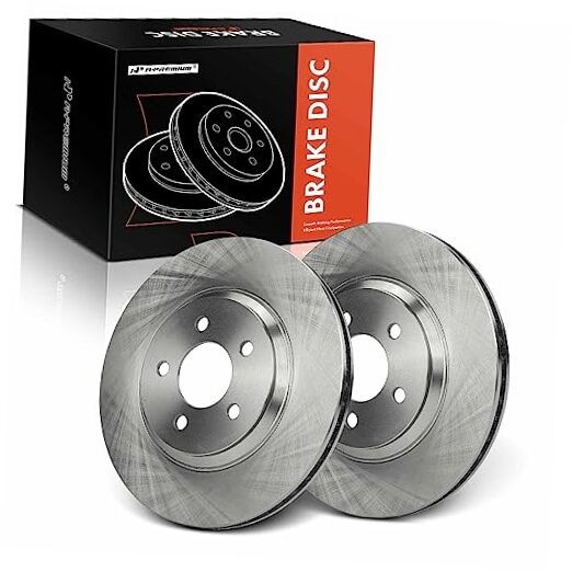 12.43 inch (316mm) Disc Brake Rotors Compatible with Select Ford Front Vented