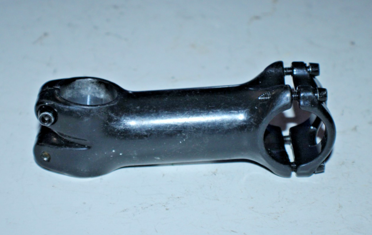 Zoom MTB Stem 1 1/8″ Threadless 105mm +/-10º 31.8mm Black Touring Road Hybrid ~