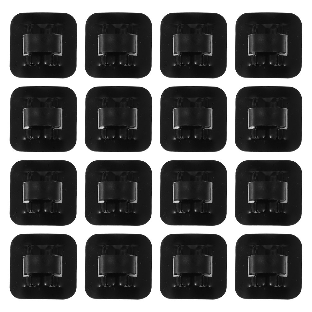 16Pcs Durable Bike Cable Clips Aluminum Alloy and Plastic Brake Line Clamps