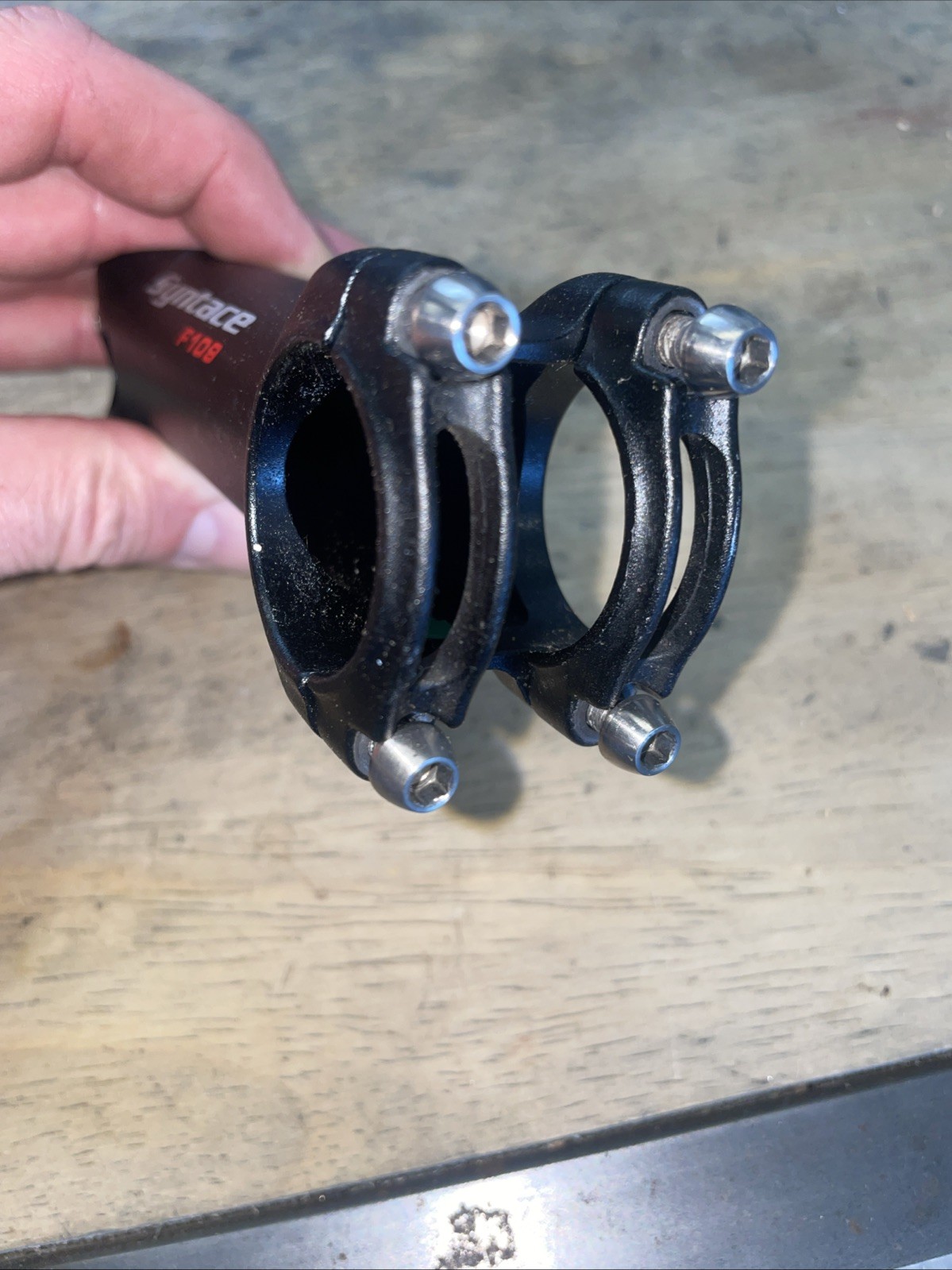 Syntace Stem F109 120mm 31.8 17d Black 1-1/8″