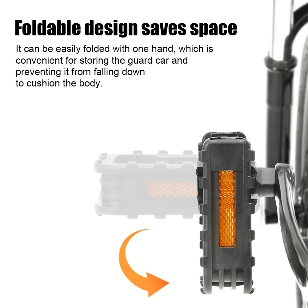 Folding Bike Pedals Universal Platform Reflector E-Bike Cycling Pedals