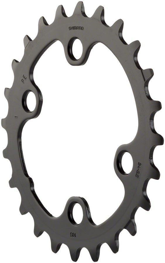 Shimano Deore FC-M6000 24T Chainring – 10 Speed, 64mm BCD, for 34-24T Set
