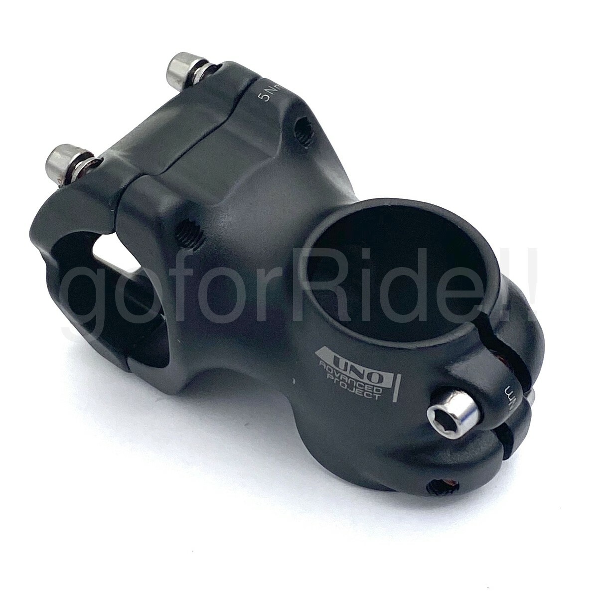 UNO Stem Short Alloy Stem 31.8 X 35/45/55/65mm Black for Road MTB Bike