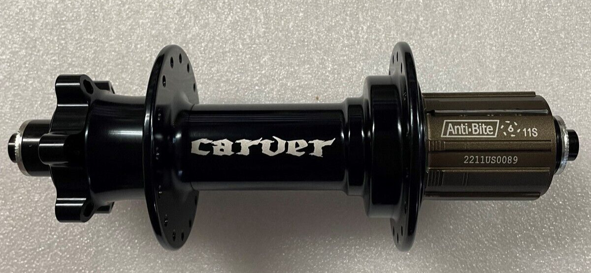 Carver Bikes 170mm Rear QR Hub 32 Hole 6-Bolt Disc Brake Black HG NEW!