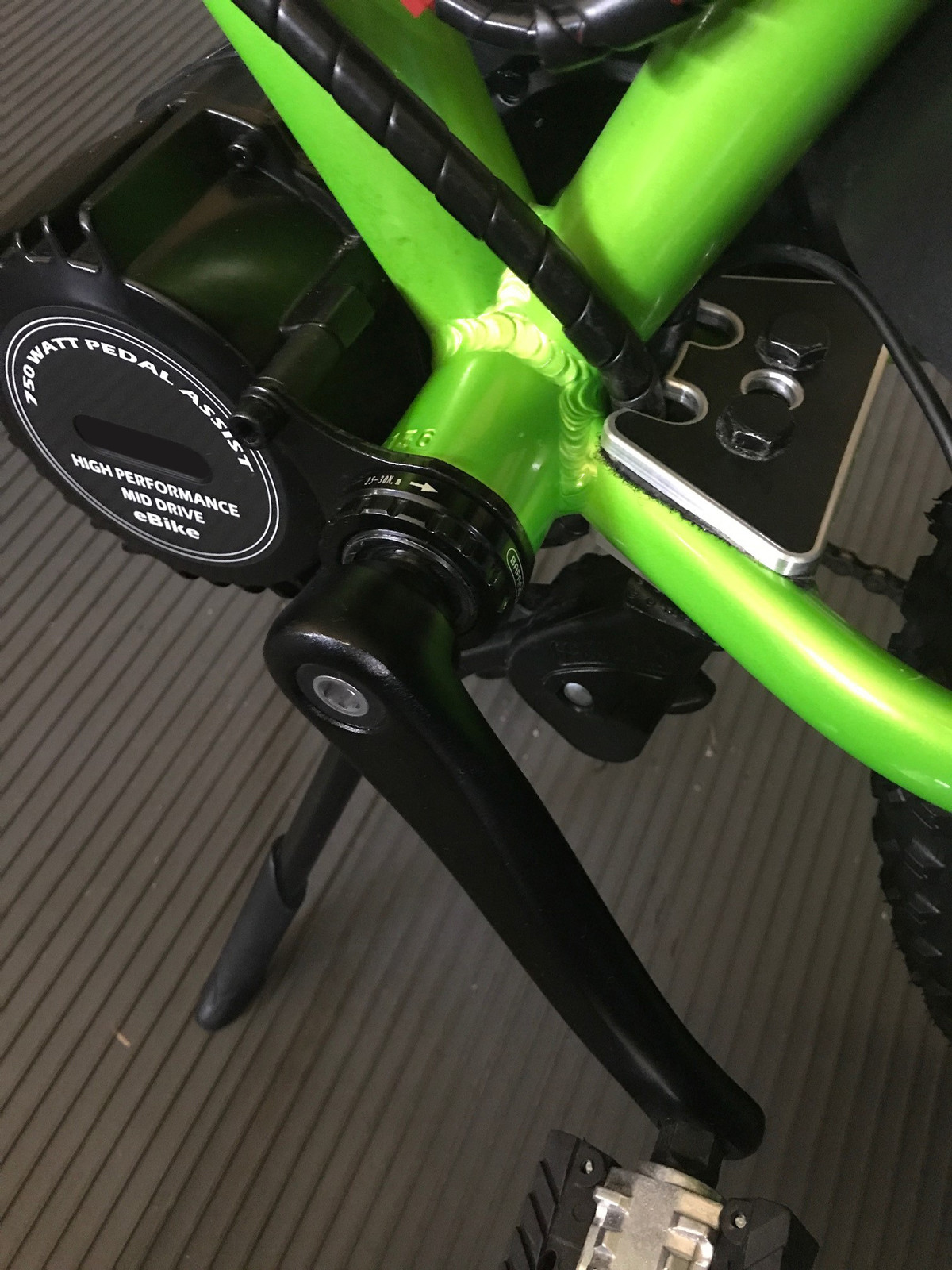 Fat Bike Kickstand Adapter, Fits Fat Tire Bikes, Add a Center Stand