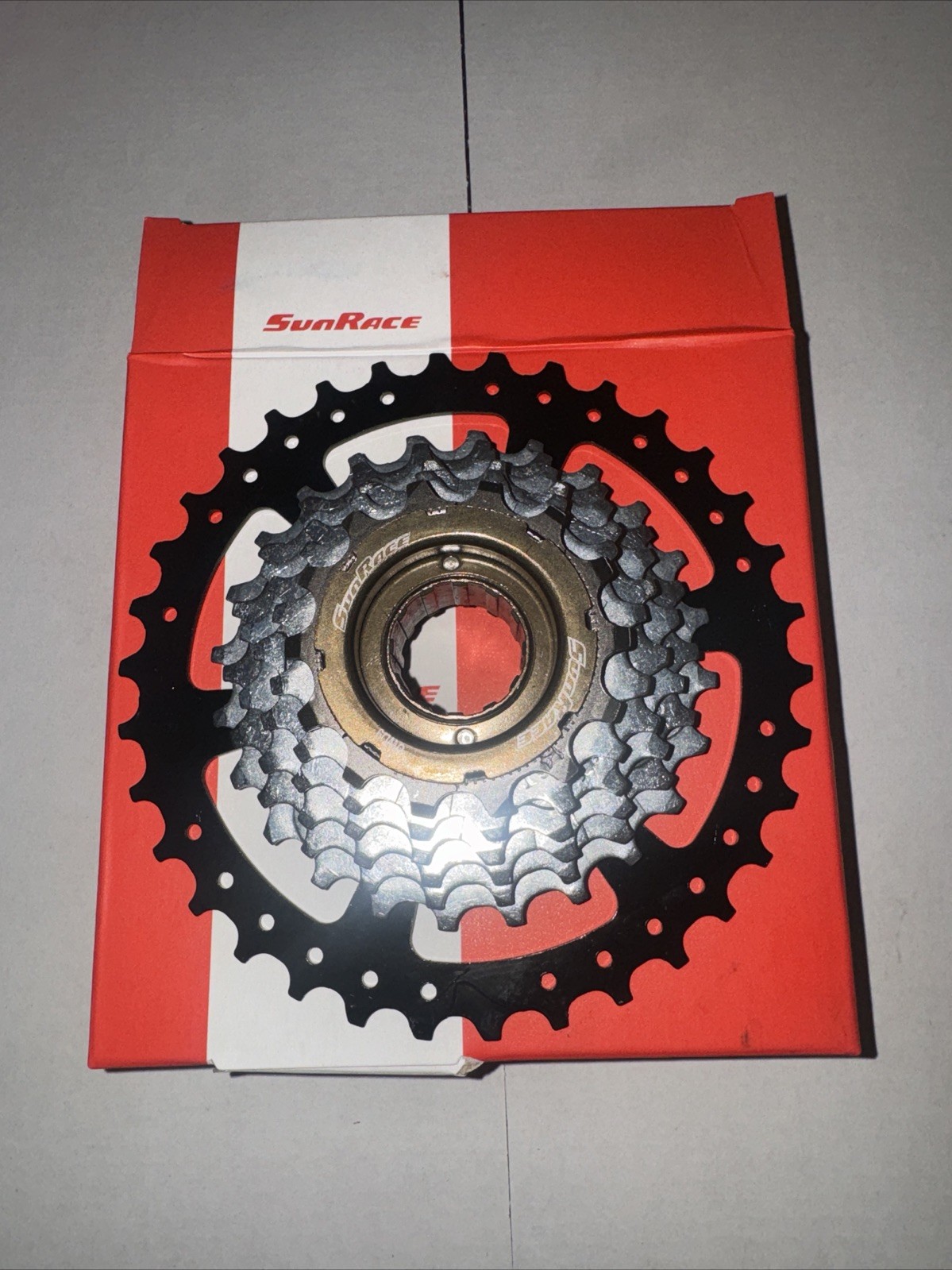 Sun Race MFM2A 7 Speed Cassette 14-34 Silver/ Black New Sealed In Box