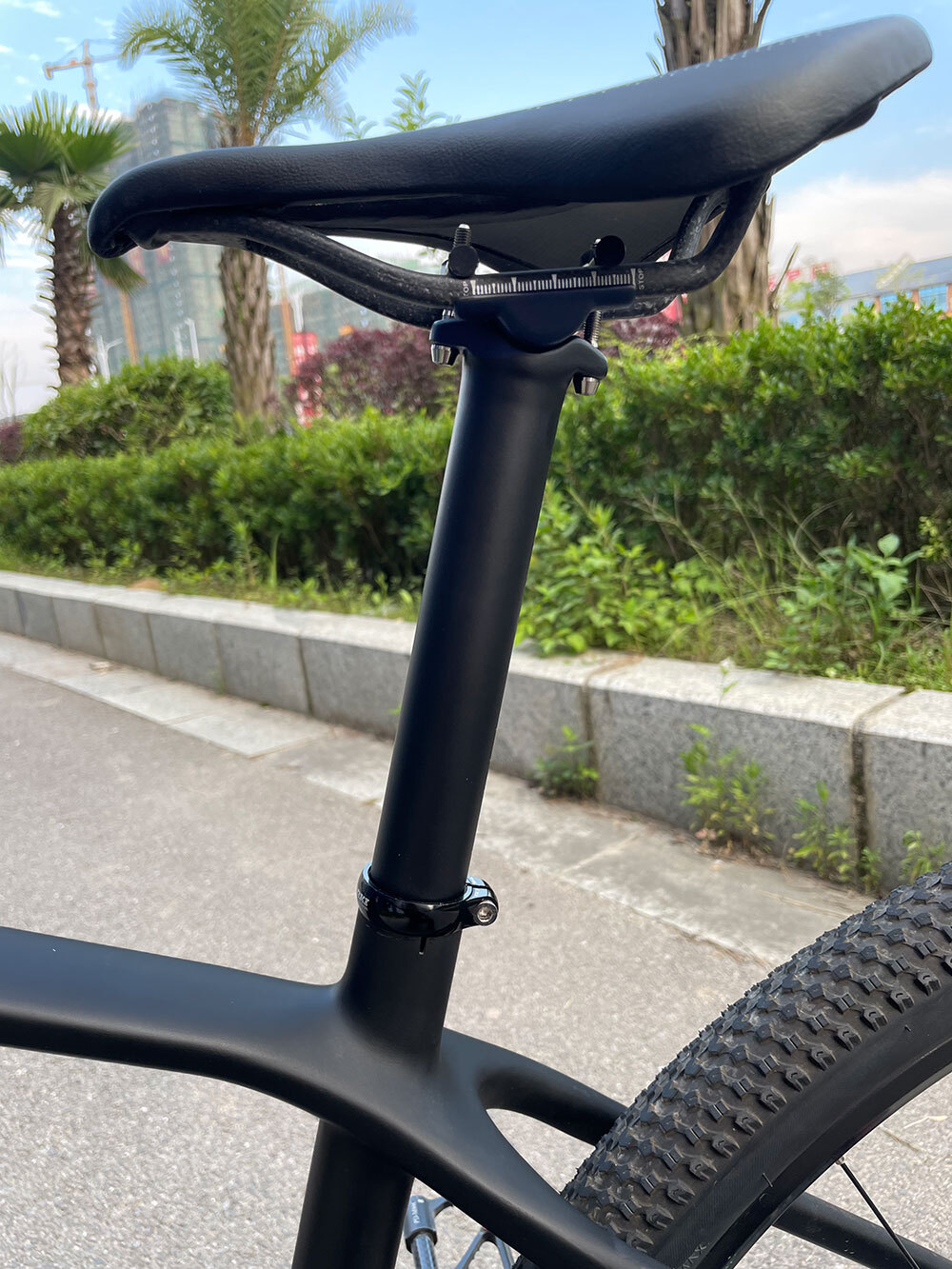 Ultralight Bicycle Seatpost UD Full Carbon Fiber Seat Post 25.4/27.2/30.9/31.6mm