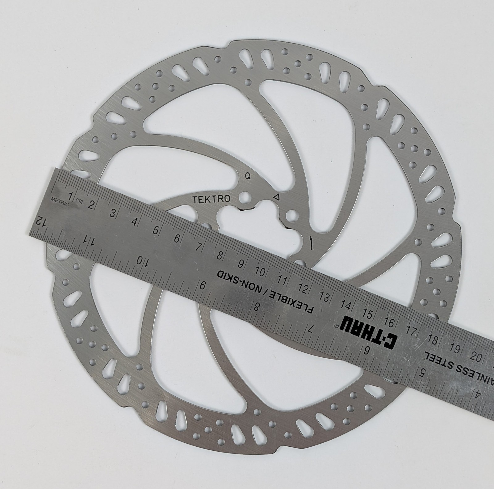 Tektro TR180-24 Disc Brake Rotor 180mm 6-Bolt Stainless Steel Bike Rotor 2-Pack