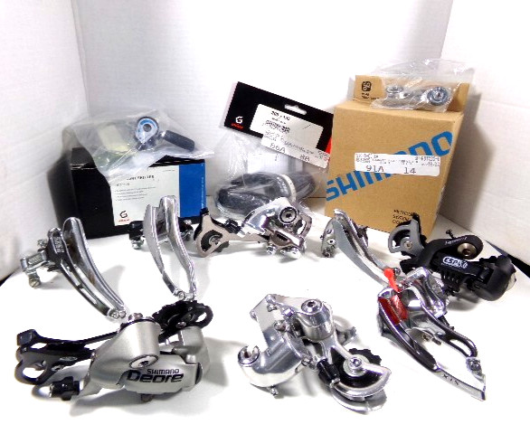 Vintage Bike Parts: Front & Rear Derailleur and more. Various Brand, Model & Sze