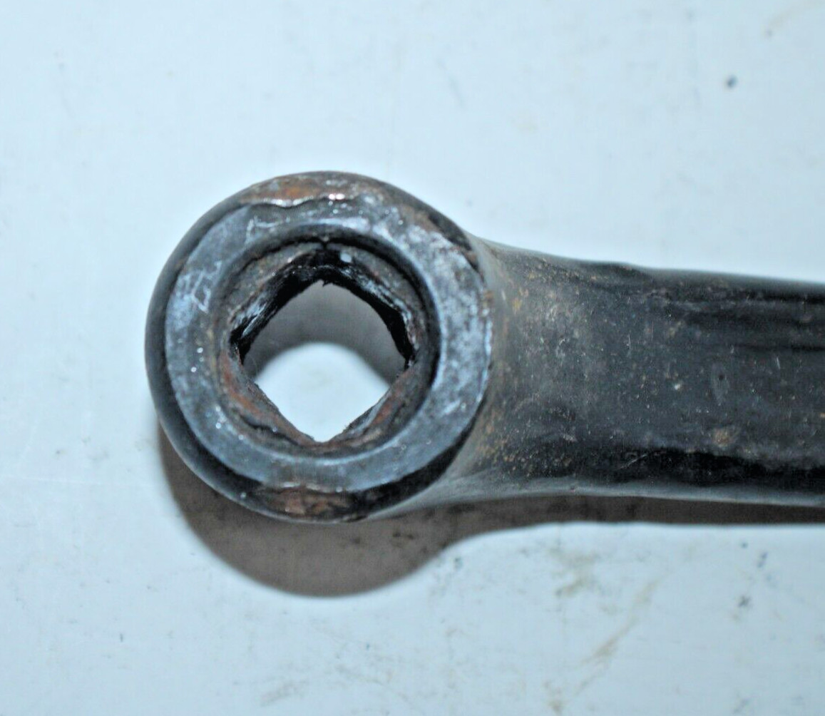 Vintage Crank Arm 165mm Left Non-Drive Touring Road Steel Silver Fast US Shipper