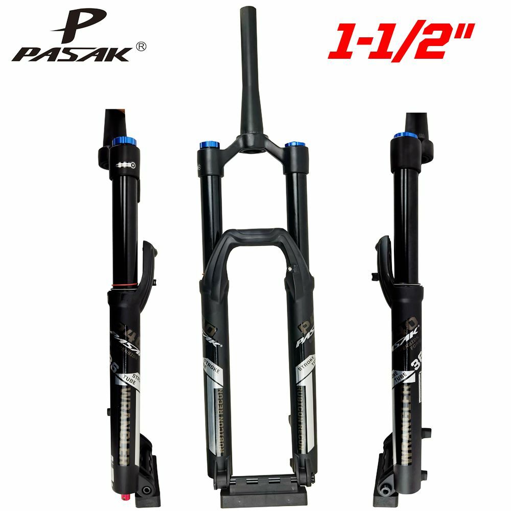 160mm Travel Mountain Bike Front Suspension Fork Thru Axle 15*110mm MTB Air Fork