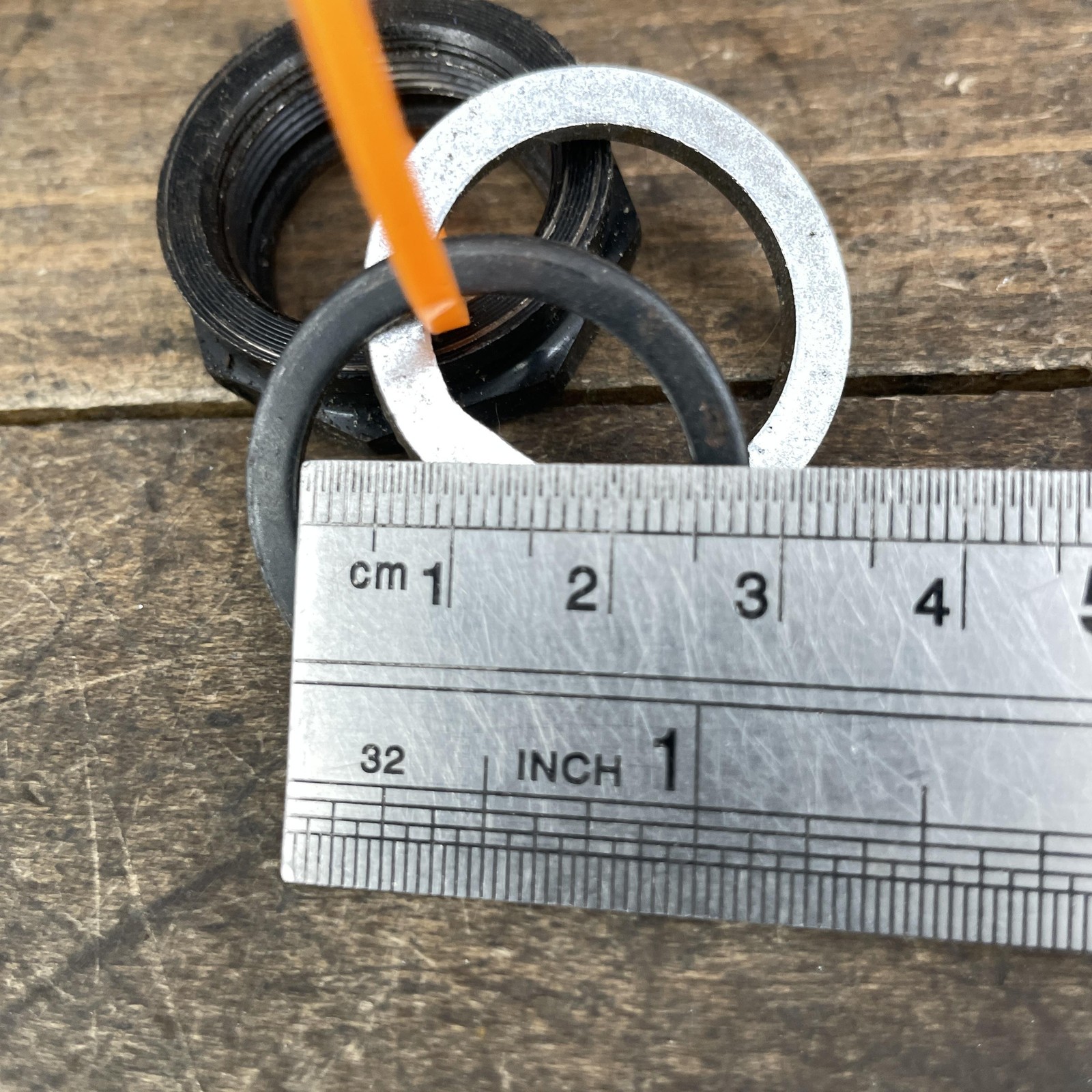 Vintage Motobecane Headset Lockring Spacer French Parts 80s 45g Bike