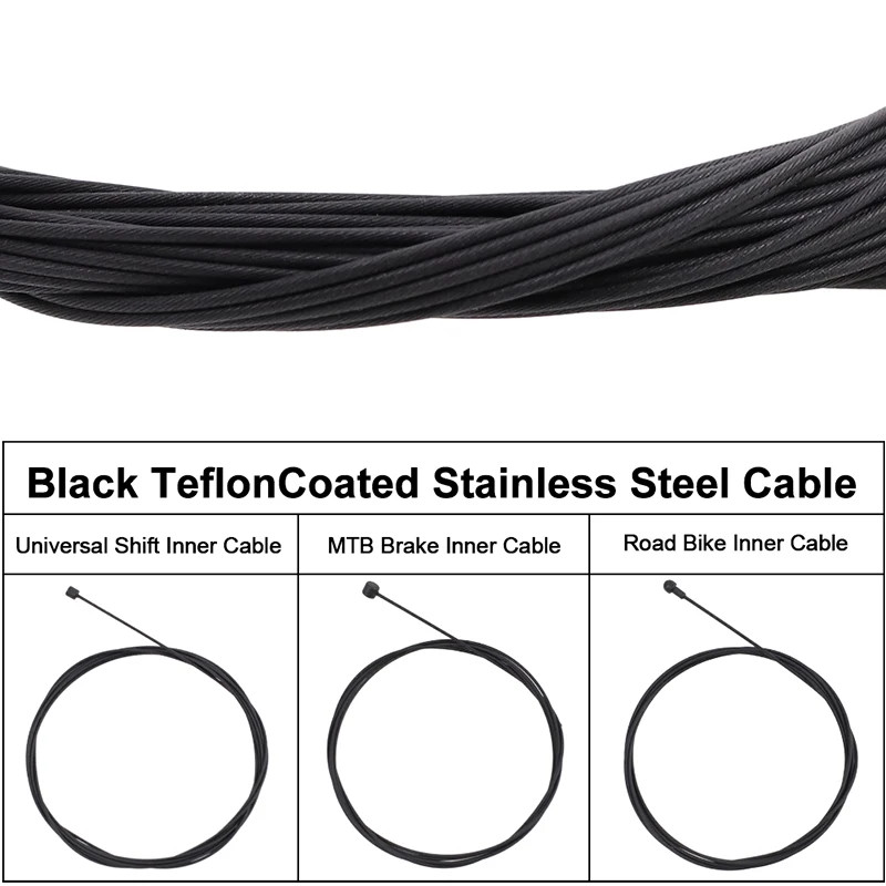 Bike Shifter Brake Cable Set MTB Road Bike Front Rear Derailleur Shift Cable Bra