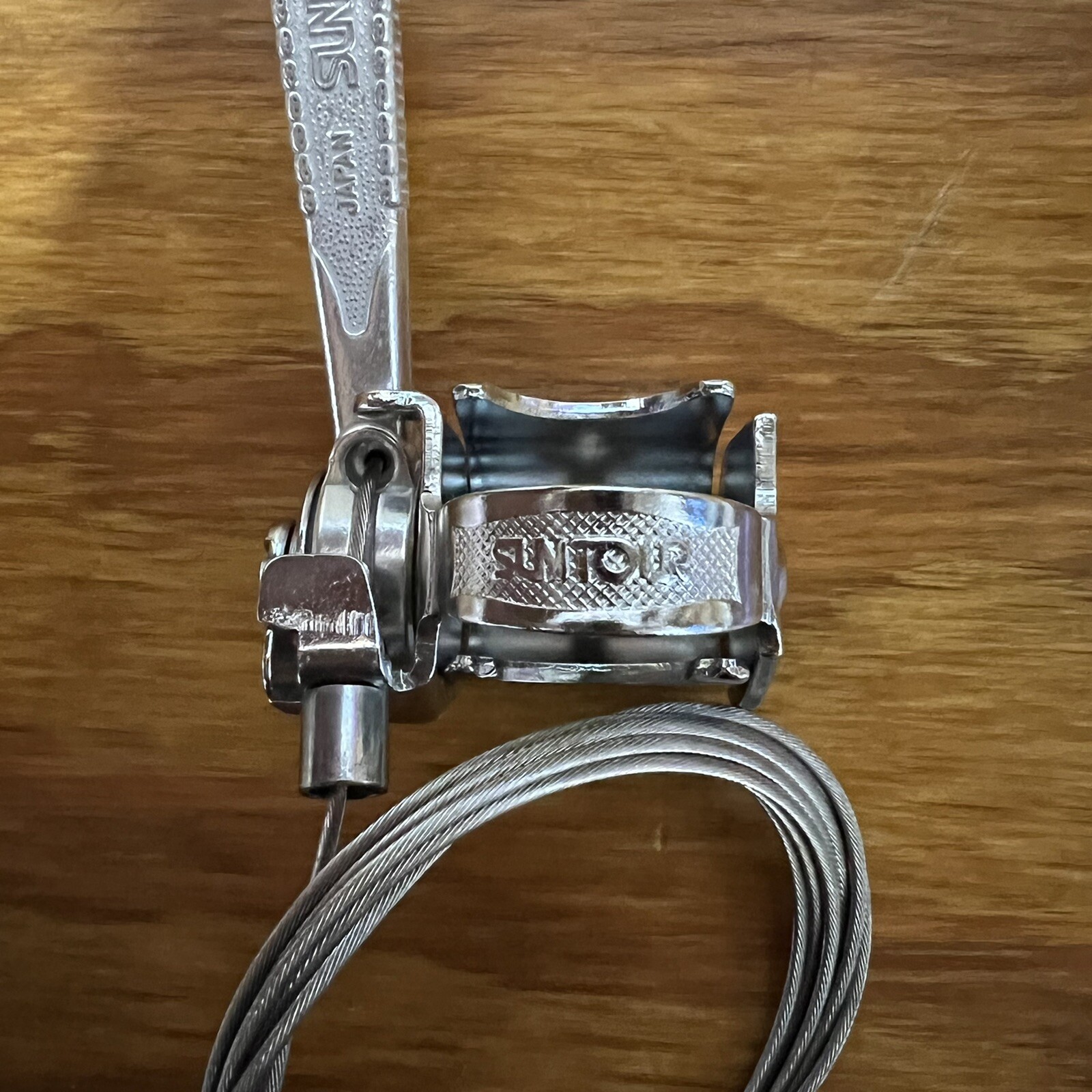 SUNTOUR 5 SPEED FRICTION SHIFTER STEM MOUNT CLAMP ON VINTAGE NOS JAPAN