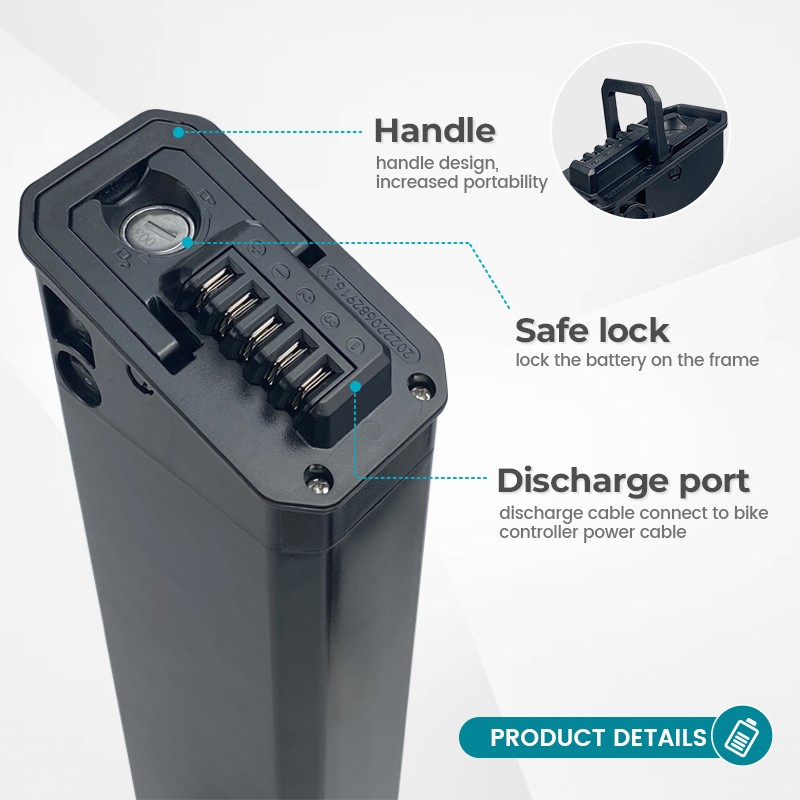48V folding Ebike Battery 10.4ah with key for Jetson Haze HA318 electric bicycle