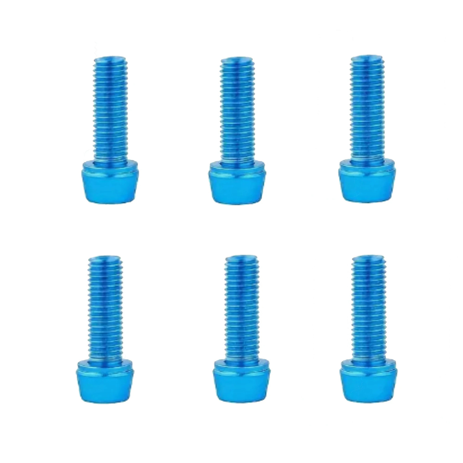 6PCS Bike Stem Bolts M5x18mm Alloy Steel Bicycle Stem Screws MTB Road