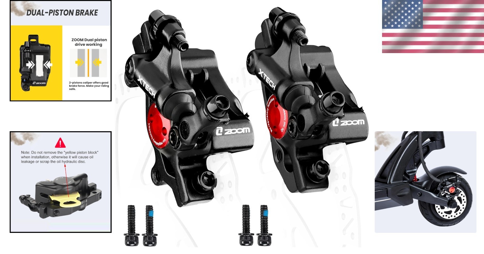 Smooth Hydraulic Calipers for Mountain Bikes