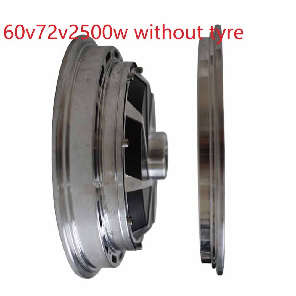 12 inch 48V60V72V 2000W 2500W Brushless Motor Shared Scooter Split Motor Driving