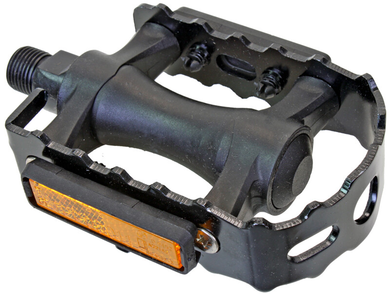 Sunlite Bicycle Sport Light Alloy & Nylon Composite Pedals Pair 9/16″ Black