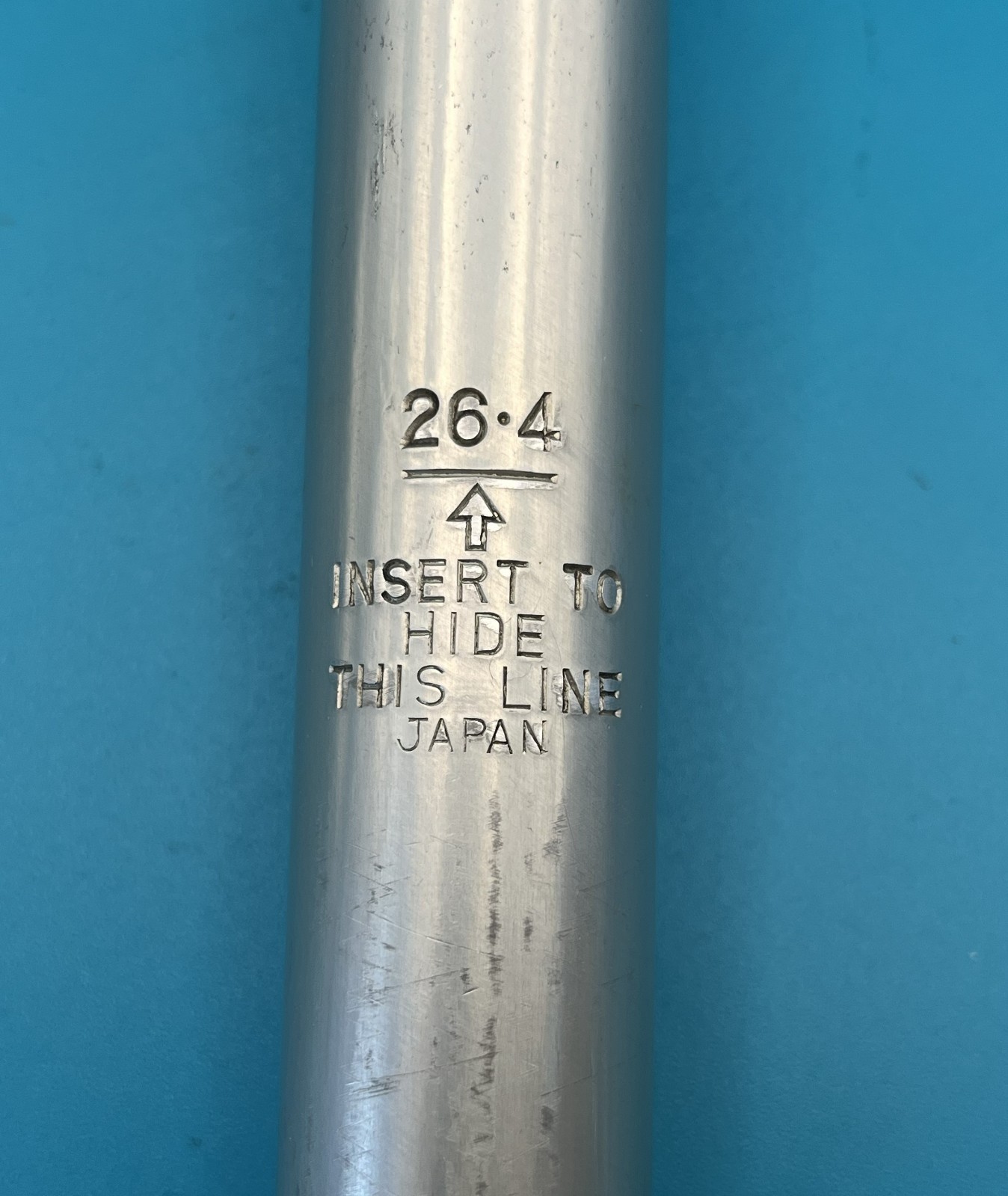 (7Q) Vintage SR Royal Seatpost 26.4 x 200 mm – Alloy – Campy copy – Japan