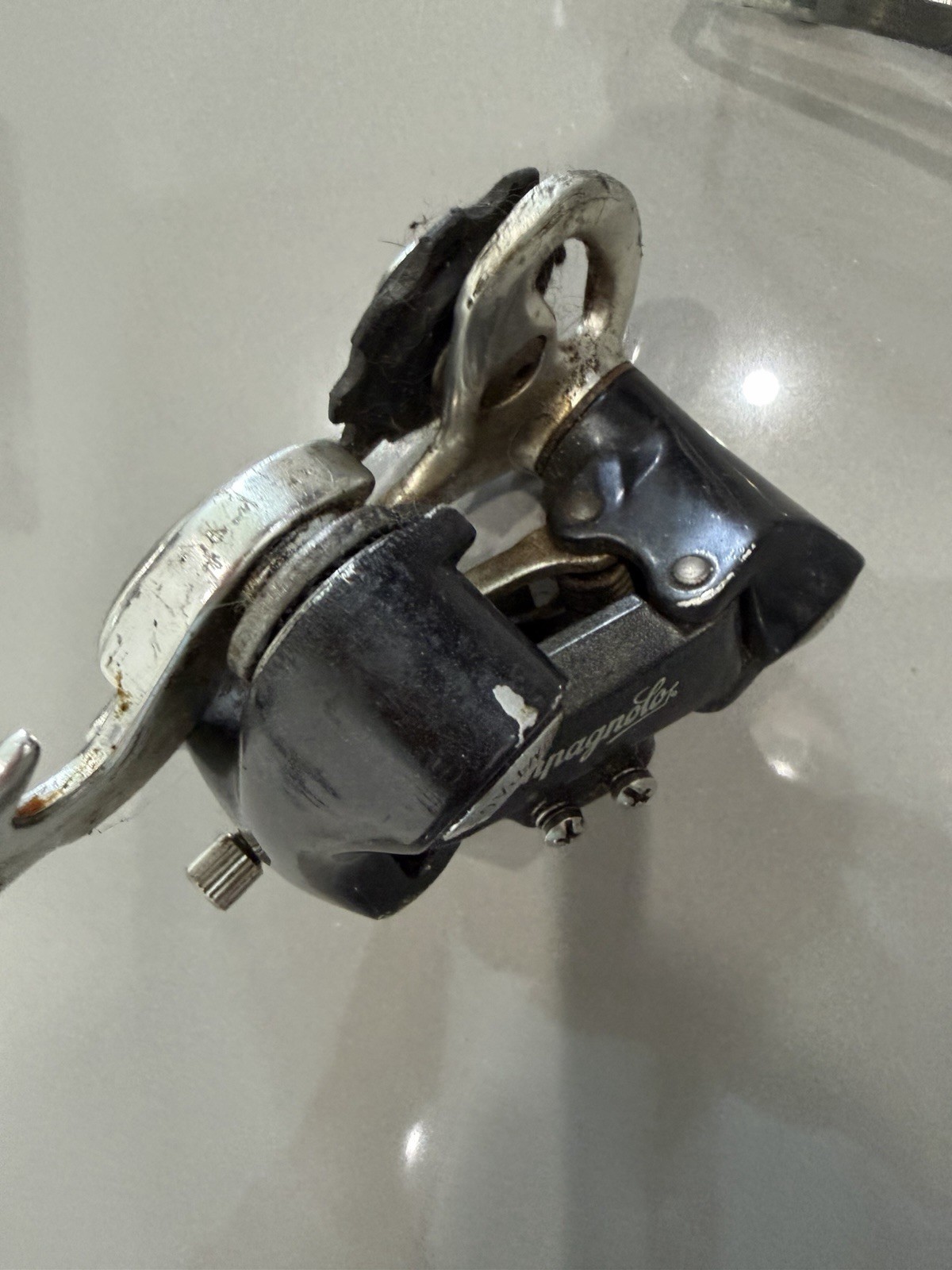 Vintage CAMPAGNOLO Super Record ROAD Derailleur Front And Rear