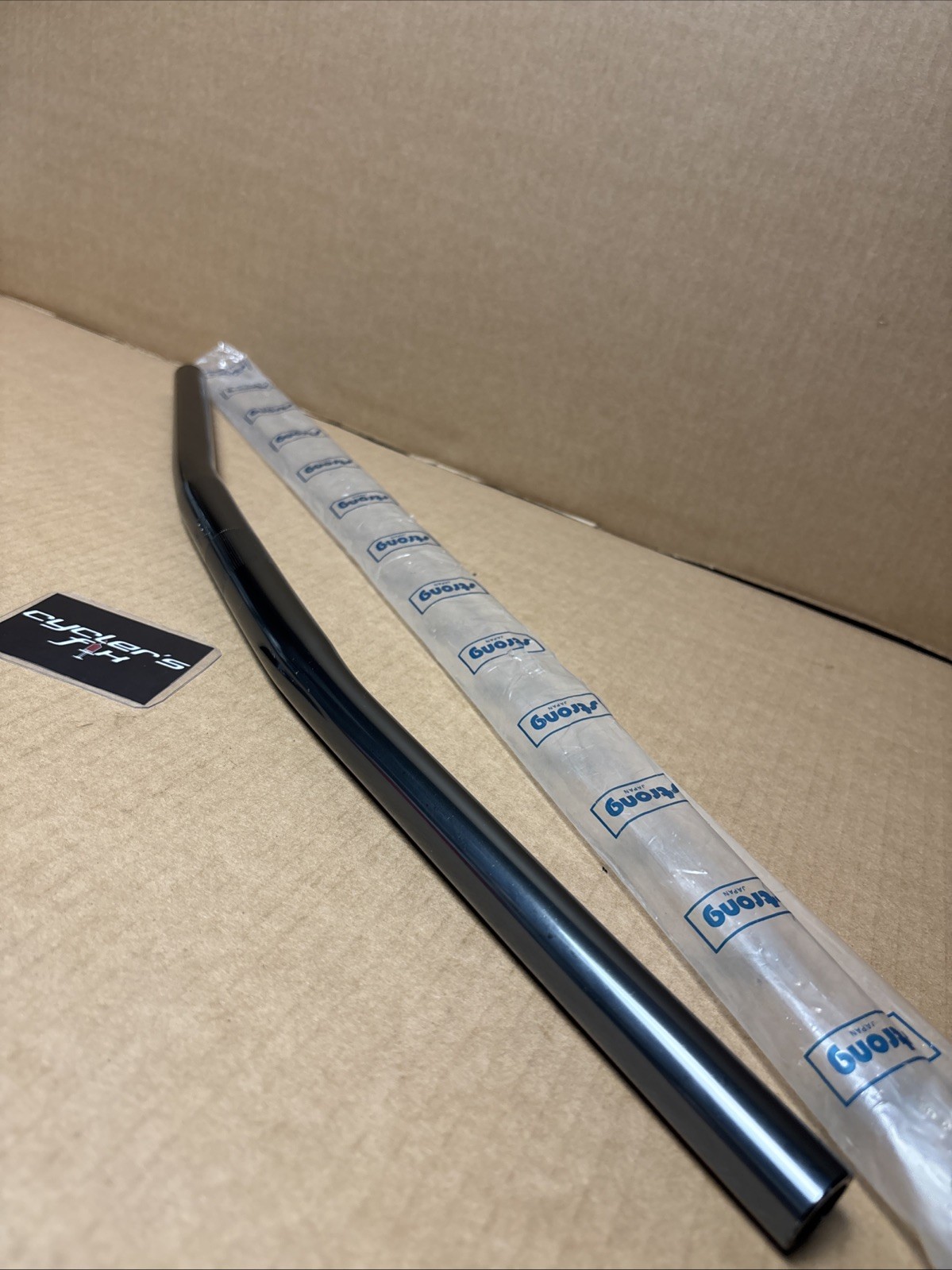 NOS STRONG Japan 25.4mm Anodized Alloy Mtb Flat Bar Handlebar Fit: Tioga SR Trek